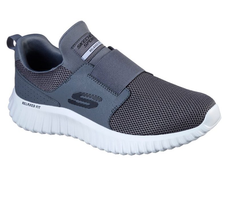 Skechers Relaxed Fit: Depth Charge 2.0 - Mens Sneakers Deep Grey [AU-EC6650]